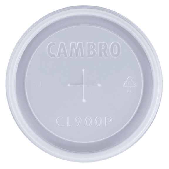 Disposable Lid fits Cambro Colorware Tumblers 900P