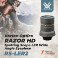 thumbnail image 5 of Vortex Optics Razor HD Spotting Scope LER Wide Angle Eyepiece, 5 of 6