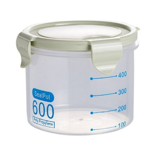 2pcs Meal Prep Container Strong Toughness Container for Ginger Seasoning Condiment Blue Medium