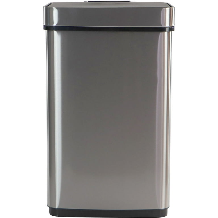 The Container Store 15.8 gal./60L Dual Recycler Step Trash Can