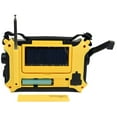 thumbnail image 3 of Kaito KA500L AM/FM Shortwave Solar Crank Emergency Weather Radio with Dynamo, Yellow, 3 of 4