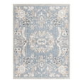 thumbnail image 3 of Unique Loom Eco Traditional Collection Area Rug - Salvage (7' 10" x 10' Rectangle Harbor Blue/Black), 3 of 7