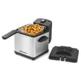 thumbnail image 3 of Freidora Elite Gourmet EDF1607# 1,5 L 800 W de acero inoxidable, 3 of 7