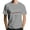 Gray, variant on Men's Crew Neck Short-Sleeve T-Shirt With Letter Print Stylish Casual Daily Wear Lightweight Comfortable All-Season Basic Tees,Blue,XXL