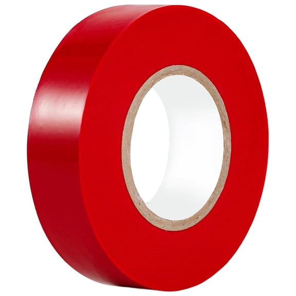 65.61 Feet x 0.71 Inch Red Waterproof Electrical Tape -4℉ to 176℉ High Temp Adhesive PVC Plastic Flame Retardant Protection Repair Tape Roll