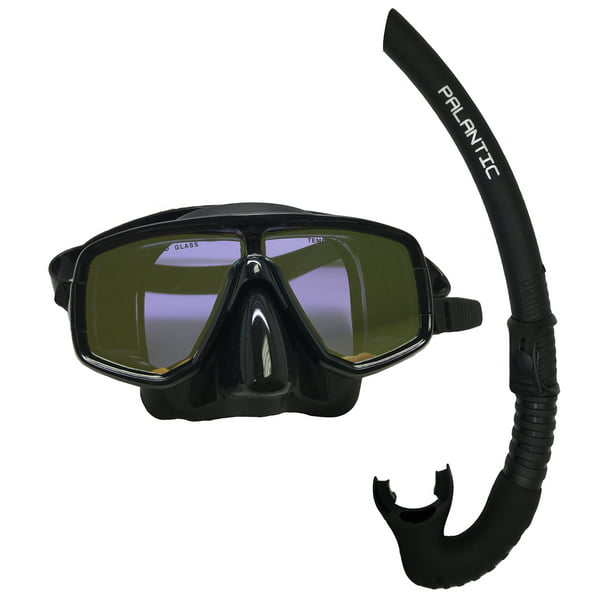  Scuba  Choice Dive Mask  With Yellow  Mirror Coated Lense 