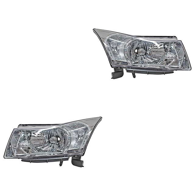 Par de Faros TYC Cruze 2013 A 2015 Filo cromado