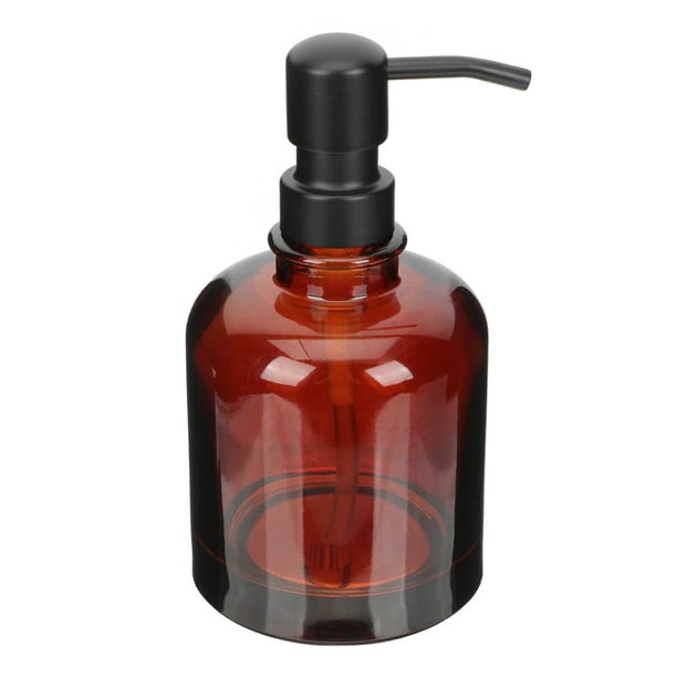 Amber Glass Soap Dispenser with Pump Hand Soap Dispenser Soap Pump Bottle Walmart.ca