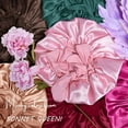 thumbnail image 3 of Satin Tie Bonnet Standard Light Blue, 3 of 6