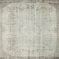thumbnail image 1 of Ahgly Company Machine Washable Indoor Square Contemporary Grey Gray Area Rugs, 5' Square, 1 of 7
