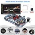 thumbnail image 5 of Sistema multimedia CarPlay de doble DIN: Receptor estéreo para automóvil con pantalla táctil de 7 pulgadas - Radio para automóvil Bluetooth Android con cámara de respaldo Mirror Link AM FM USB SD AUX, 5 of 5