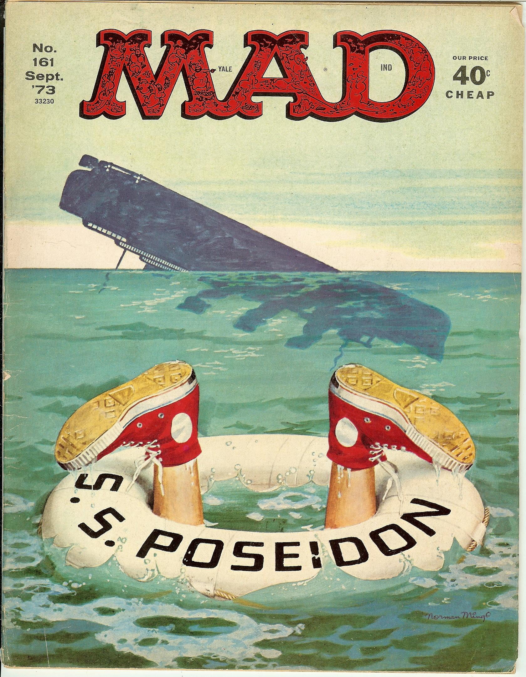 MAD Magazine #161 Sept 1973