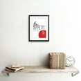 thumbnail image 2 of Bon Appetit Typography Framed Wall Art Print, 2 of 5