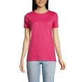 thumbnail image 3 of Lands' End Women's Tall Relaxed Supima Cotton T-Shirt, 3 of 3