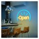 thumbnail image 3 of Letrero De Neón Open Con Luz LED Regulable Para Tiendas, Bares, Restaurantes, Cafeterías, Salones De Uñas Y Otros Negocios Decoración De Pared 30cmx24cm, 3 of 4