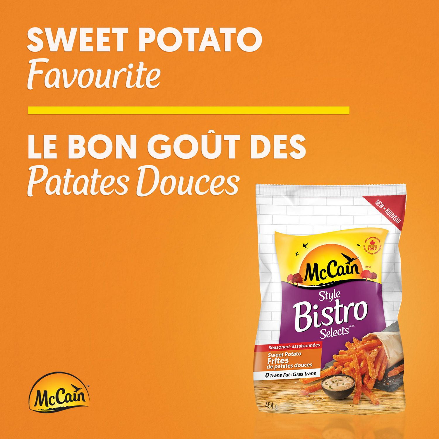 McCain Bistro Selects™ Sweet Potato Frites