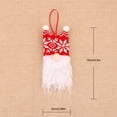 thumbnail image 3 of Bewildely Colgante de Navidad Muñeca sin rostro Colgante de Navidad Chimenea Estante de pared Colgante Hogar Hotel Decoración Ornamento Niños Niños Kits de decoración para fiestas Tipo 1 Bewildely HA069888-01, 3 of 6