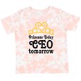thumbnail image 3 of Inktastic Princess Today Future Ceo Tomorrow Girls Toddler T-Shirt, 3 of 5