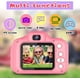 thumbnail image 3 of Mejora la cámara selfie para niños, regalos de cumpleaños de Navidad para niños de 3 a 9 años, cámaras de vídeo digital HD para niños pequeños, juguete portátil para niños de 3 4 5 6 7 8 años con tarj JFHHH pequeña, 3 of 5