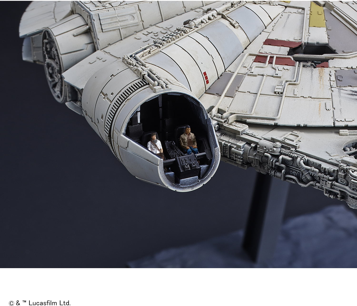Bandai Star Wars Millennium Falcon The Rise of Skywalker 1/144