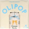 thumbnail image 6 of OLIPOP Prebiotic Soda, Cream Soda, 12 fl oz, 4 Pack, Pantry Packs, 6 of 9