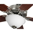 thumbnail image 3 of AirPro Collection 52" Five-Blade Ceiling fan with White Etched Light Kit, 3 of 16