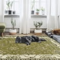 thumbnail image 6 of Superior Stratton Traditional Floral Indoor Area Rug, 8'x10', Green, 6 of 7