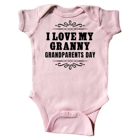 

Inktastic Grandparents Day I Love My Granny Gift Baby Boy or Baby Girl Bodysuit