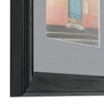 thumbnail image 5 of ArtToFrames 16x16 Matted Picture Frame with 12x12 Single Mat Photo Opening Framed in 1.25 Black Stain on Solid Red Oak and 2 Silver Mat (FWM-4083-16x16), 5 of 8