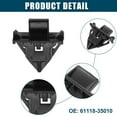 thumbnail image 4 of Unique Bargains Fender Liner Clips Replacement Fit for Toyota FJ No.61118-35010 Black 8Pcs, 4 of 6