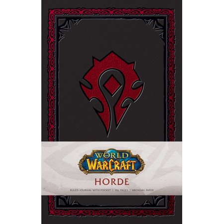 World Of Warcraft Horde Hardcover Ruled Journal Walmart Com