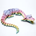 thumbnail image 3 of 3D Printed Doghead Dragon,Flexible Joint Animal lacertid Figurines,Realistic Eyes, Home Office Decor,Fidget Toy for Adults Teens Boy Festival Gifts, 3 of 10