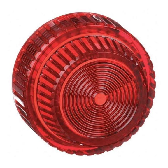 Schneider Electric Pilot Light Lens,30mm,Red,Plastic 9001R31