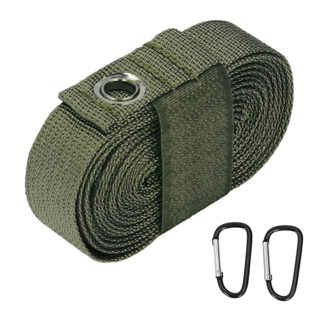 Nylon Extension Rope, Sturdy Tent Canopy Extension Belt For Hanging Things Green