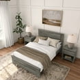 thumbnail image 5 of Plank+Beam Farmhouse Full Size Bed Frame with Headboard, Solid Wood Platform Bed, 5 of 7