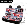 thumbnail image 4 of Chririnla Car Rear Seat Protectors for Car Interior Auto, Patriotic 250 Years Patchwork 2pcs Car Rear Seat Covers Decorative Dirt and Scratch Proof, 4 of 6