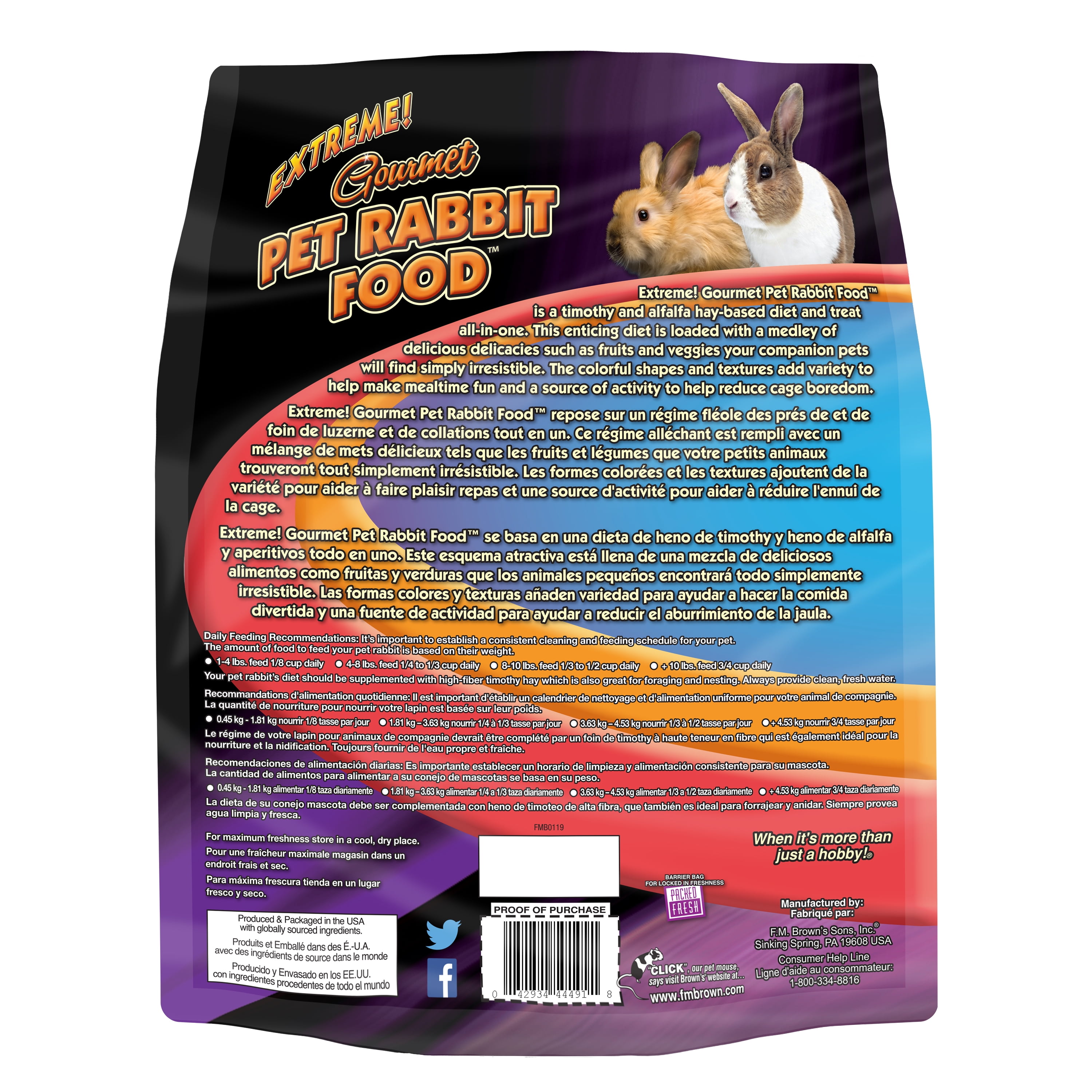 Extreme Rabbit Food Fruit and Berries
