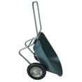 thumbnail image 4 of Dual-Wheel Wheelbarrow, Heavy Duty Garden Cart, 300 lbs Capacity, Utility Yard Cart w/Two 15 inches Inflatable Wheels, Wheel Barrow for Outdoor Lawn Yard Farm Ranch (57.87 "x 28.35" x 26 " ), 4 of 7