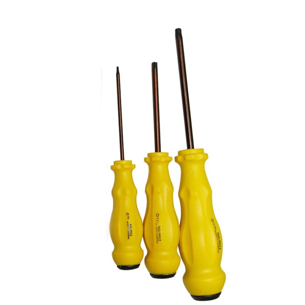 6Pcs Squrae Torx Screwdriver Set for Mobile Phone Compurter Repair Hand Tool