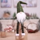 thumbnail image 3 of Adorno de gnomo de Navidad hecho a mano, figuritas suecas sentadas con piernas largas, juego de decoración de botella de elfo de Navidad, regalo de Acción de Gracias, paquete de 3 (rojo-verde-gris) Ormromra DLM325, 3 of 3