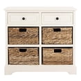 thumbnail image 5 of Safavieh Unité de Rangement en Bois Harry Crème, 5 of 5