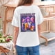 thumbnail image 3 of Moonsky Camisetas pop Hunt-ers de manga corta, jersey con estampado HUNTR/X, camisetas de verano, camisetas casuales holgadas para niñas, ropa gráfica Blanco 110, 3 of 4