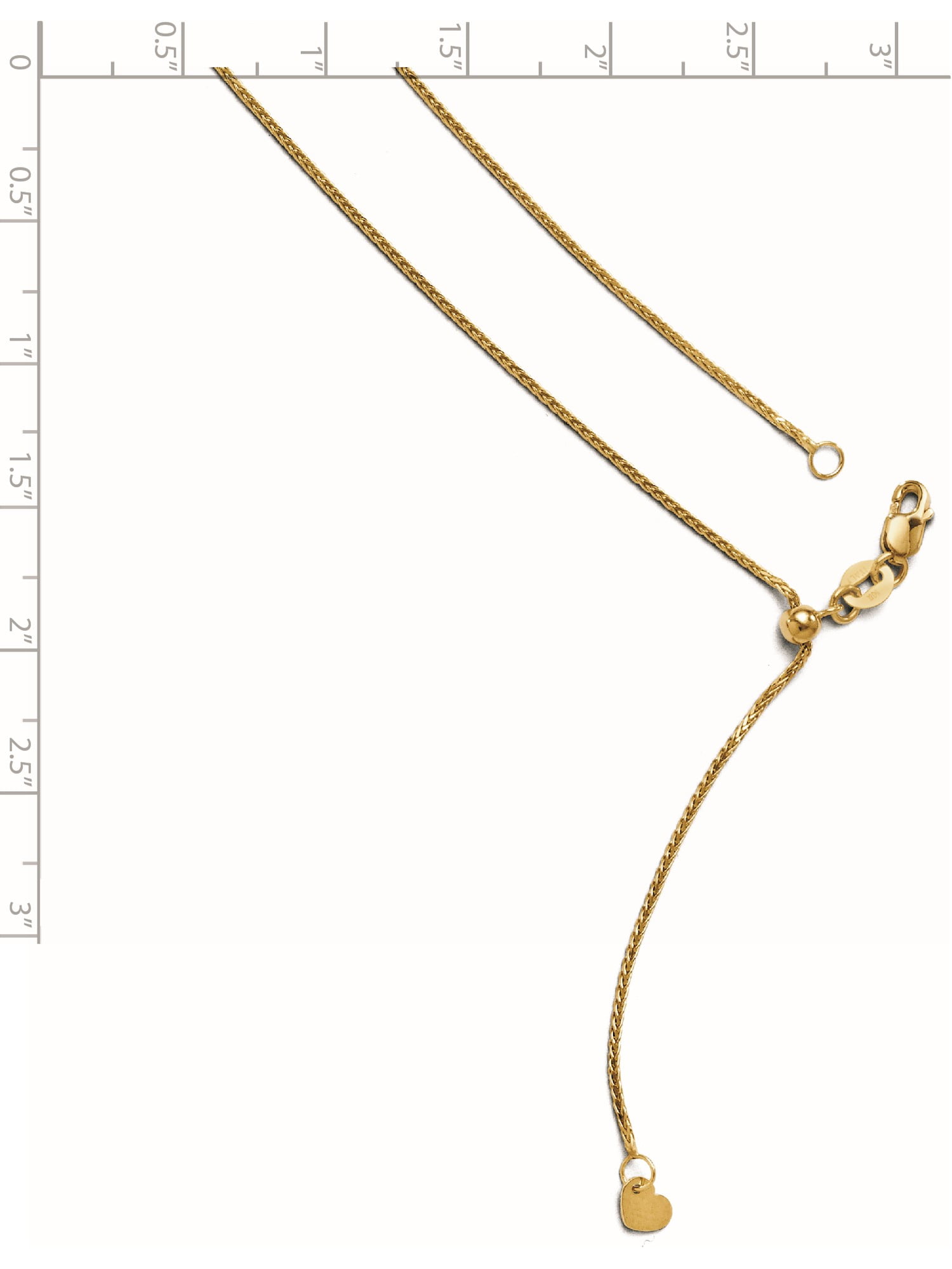 Jewelry Necklaces Chains 18k Leslies .5mm Box Chain