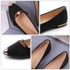 thumbnail image 5 of 1 par de zapatos planos puntiagudos de verano color piel, elegantes, antideslizantes, con perlas, para mujer soltera, 5 of 7