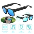 thumbnail image 2 of Mesase Unisex Bluetooth Smart Glasses with Polarized Lenses, Blue, 2 of 7