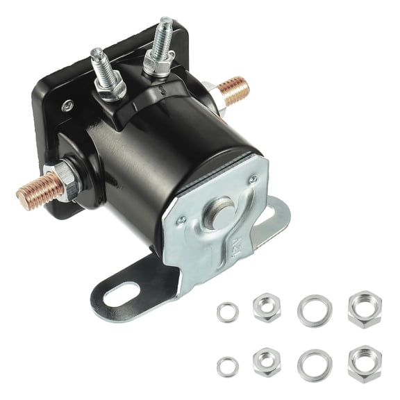 Standard Motor Products SS581T 12V 4-Terminal Heavy Duty Diesel Hot Rod Starter Solenoid Relay Replaced B6AZ-11450-A SW3 B-6A-11450A C6AF C7AF C9AF SS588 F496 SW3