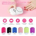 thumbnail image 2 of USB Mini Eye Lashes Extension Fan Mascara Glue Dryer F-ast Cooling Fan Blower con esponja incorporad Tomshoo Secadores de pelo, 2 of 2