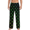 thumbnail image 2 of Lsque Poker Shapes Print Men's Pajama Pants, Lounge Pant - Comfortable Home Wear,Elastic Waistband, Stylish Design-Large, 2 of 9
