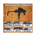 thumbnail image 4 of Pistola Hidrogel Nailon Rifle Eléctrica Lab.G Negro, 4 of 5