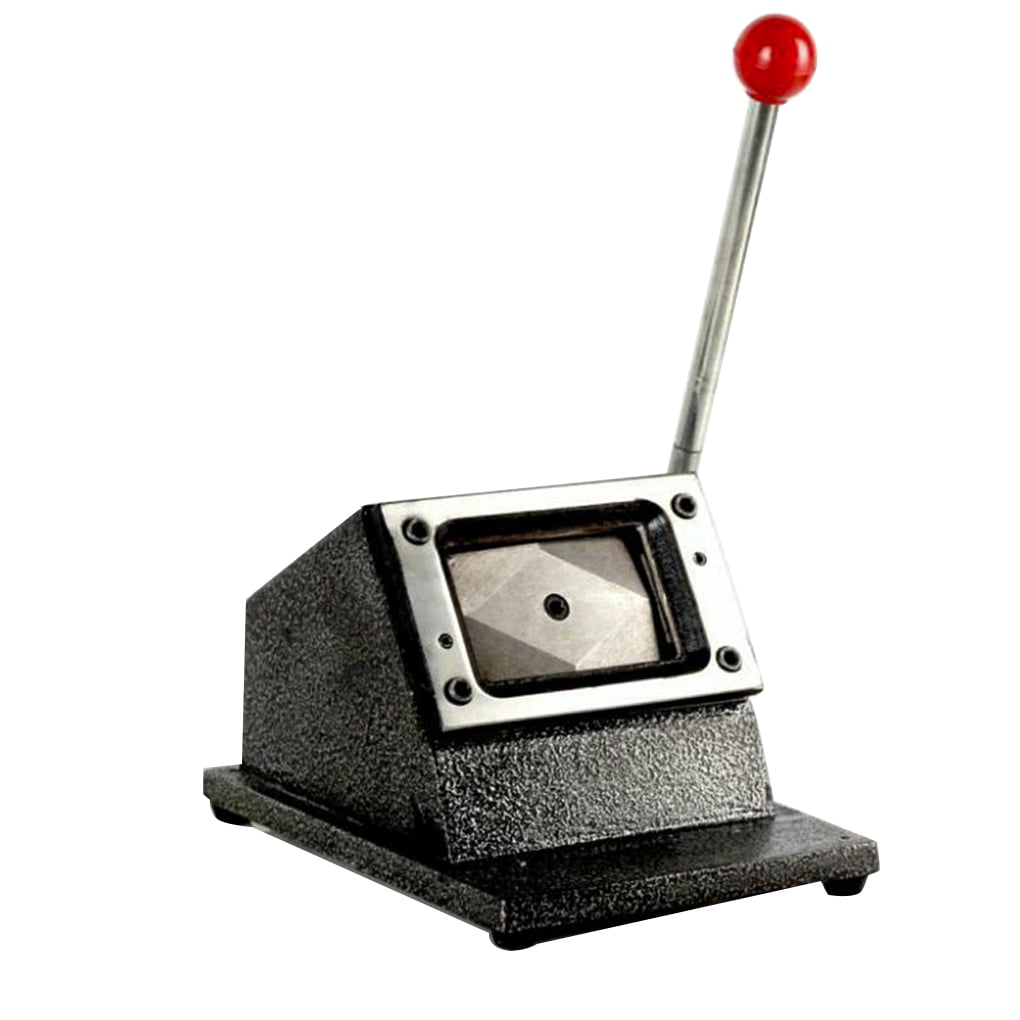 Credit Card Machine Solid ID Card Punch Long Arm Handle Professional Paper  Photo Machine Tool - Walmart.com